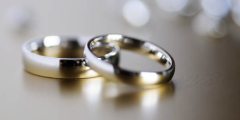two wedding bands